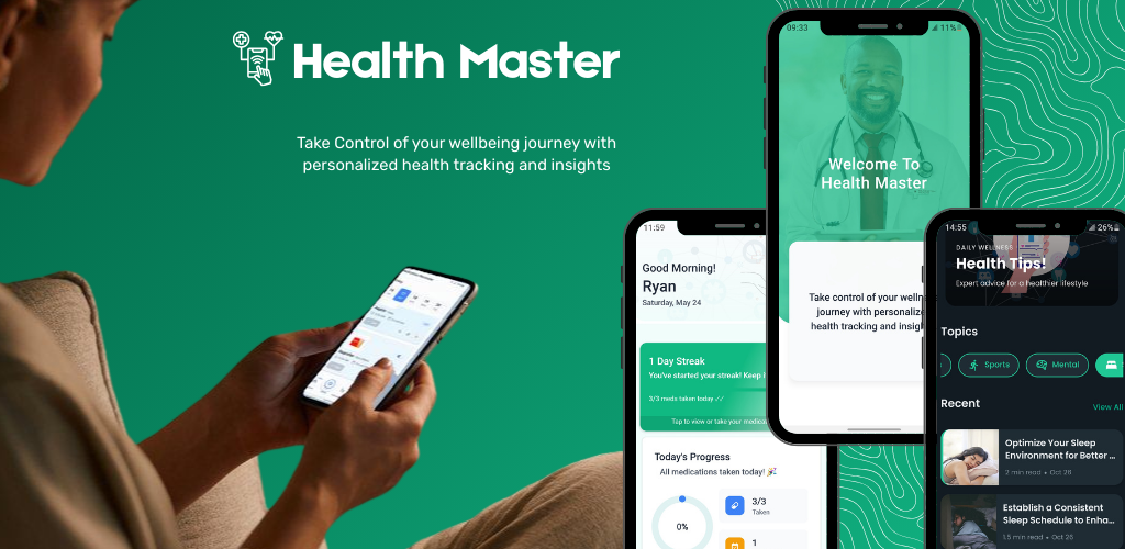 Healthmaster mobile app