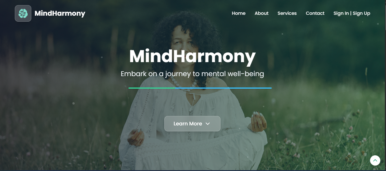 Mental health web app